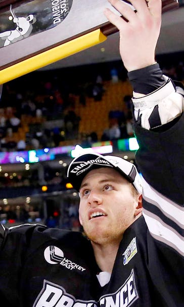 Flames sign goalie Gillies of NCAA champion Providence to 3-year deal